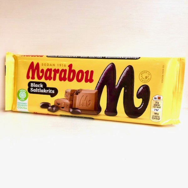Marabou Vollmilchschokolade Black Saltlakrits
