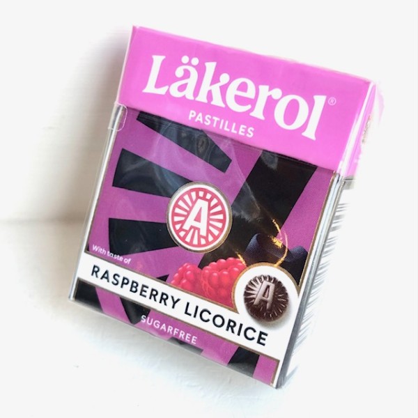 Läkerol Raspberry Licorice (Himbeere-Lakritz)