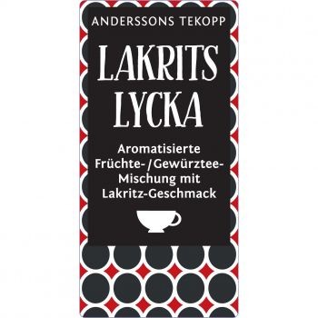 Lakritz Lycka - Lakritz Früchte-Gewürztee Mischung