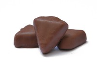 Salmiak Dreiecke, Vollmilch Schokolade Salmiak Dreiecke, Vollmilch Schokolade