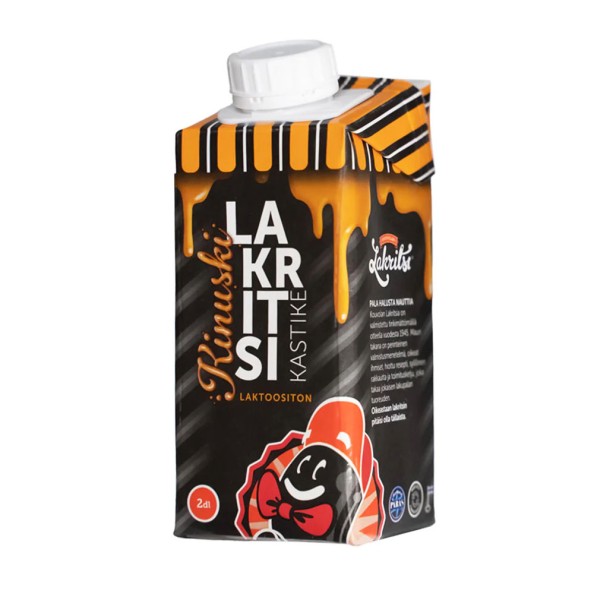 Kouvolan Lakritsikastike-Lakritzsauce m. Karamell