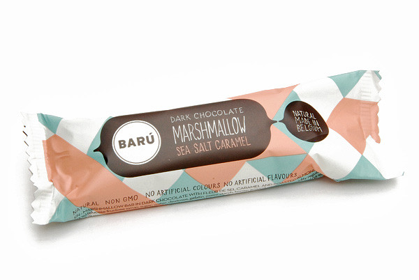 Barú dark marshmallow chocolate & nutty sea salt caramel