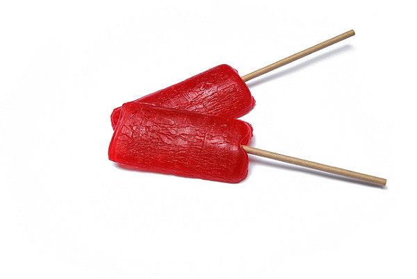 Himbeer Lolly