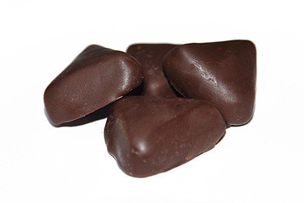 Salmiak Dreiecke, Zartbitter Schokolade